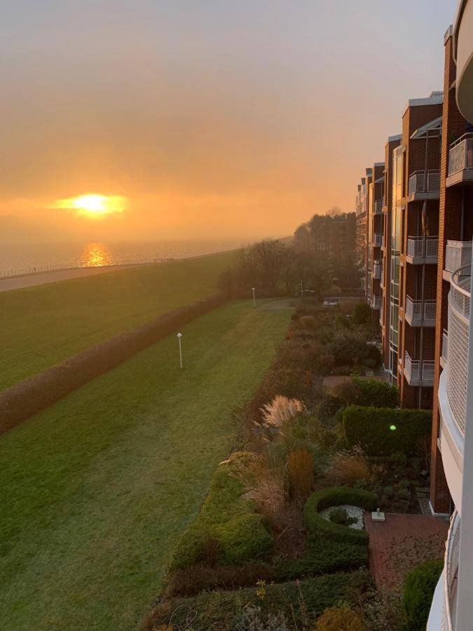 Studio Mit Meerblick Und Grosser Loggia - Direktzugang Zur Nordsee Wilhelmshaven Zewnętrze zdjęcie