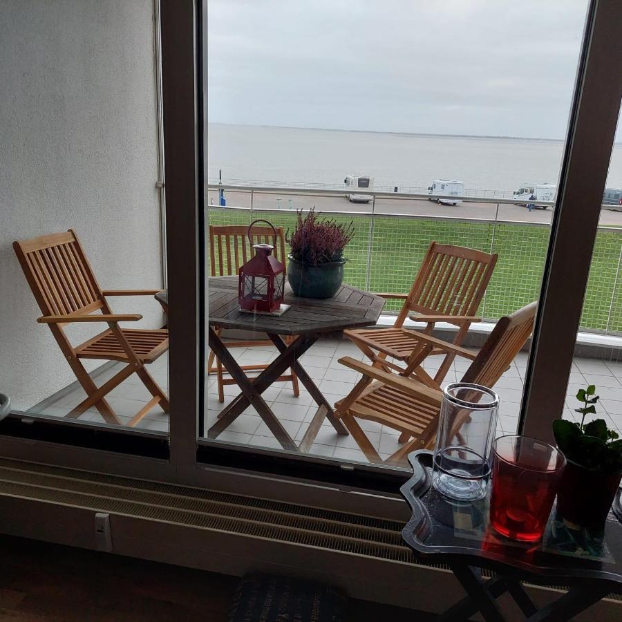 Studio Mit Meerblick Und Grosser Loggia - Direktzugang Zur Nordsee Wilhelmshaven Zewnętrze zdjęcie