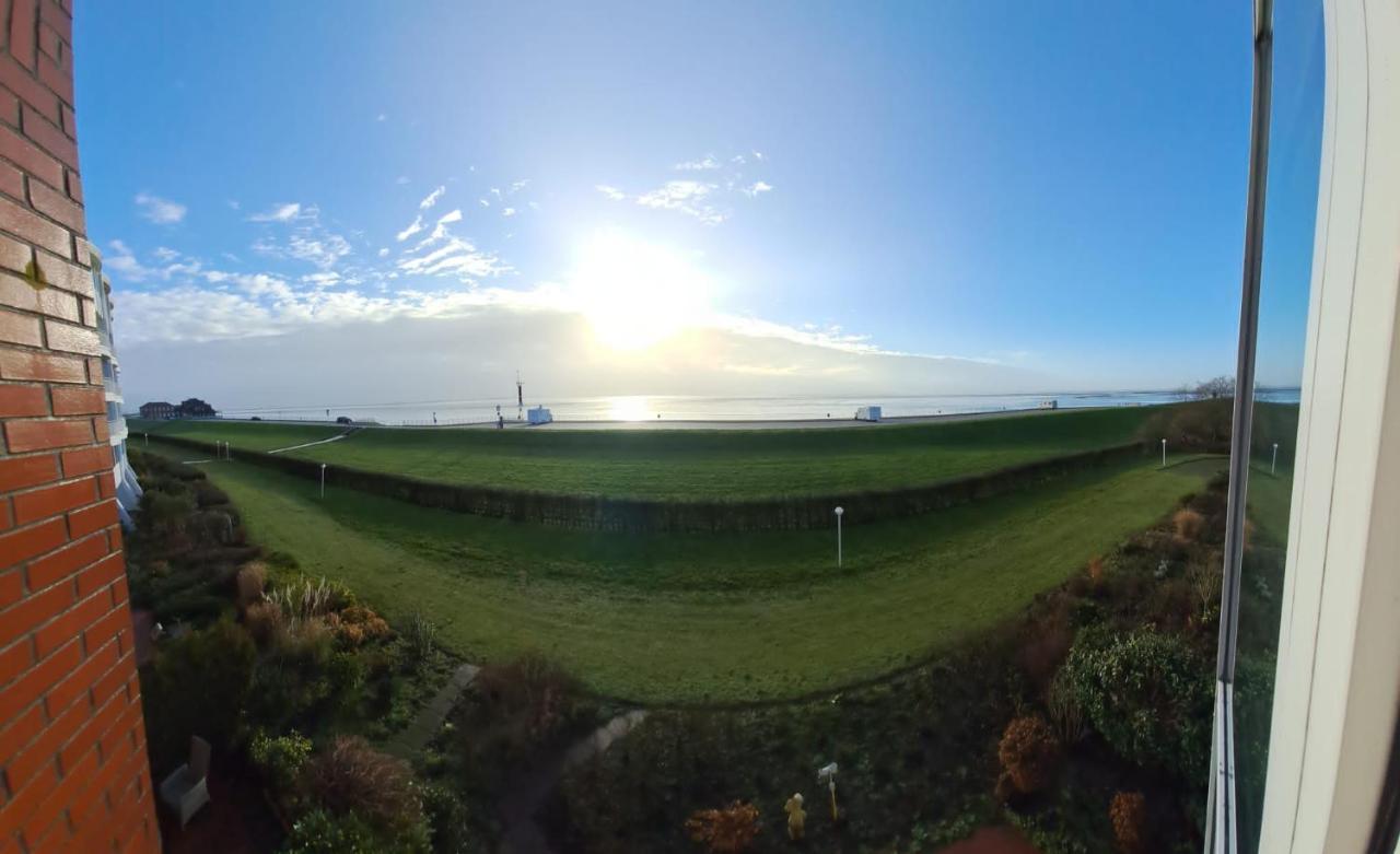 Studio Mit Meerblick Und Grosser Loggia - Direktzugang Zur Nordsee Wilhelmshaven Zewnętrze zdjęcie
