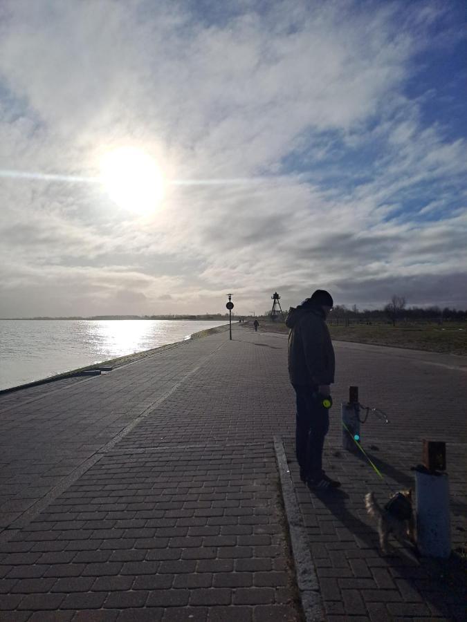 Studio Mit Meerblick Und Grosser Loggia - Direktzugang Zur Nordsee Wilhelmshaven Zewnętrze zdjęcie