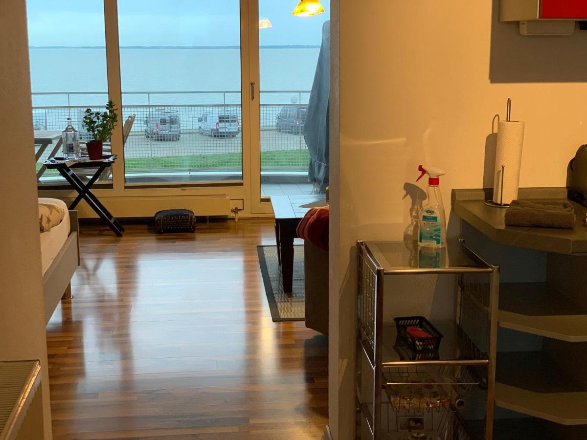 Studio Mit Meerblick Und Grosser Loggia - Direktzugang Zur Nordsee Wilhelmshaven Zewnętrze zdjęcie